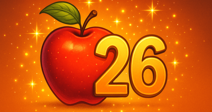いやさか！！アップル26登場
